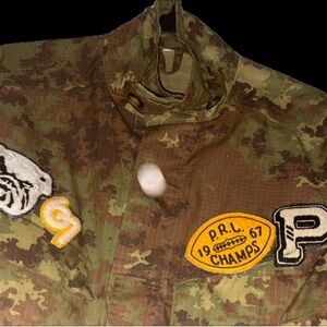 Ralph Lauren  Vintage Camouflage Military Jacket